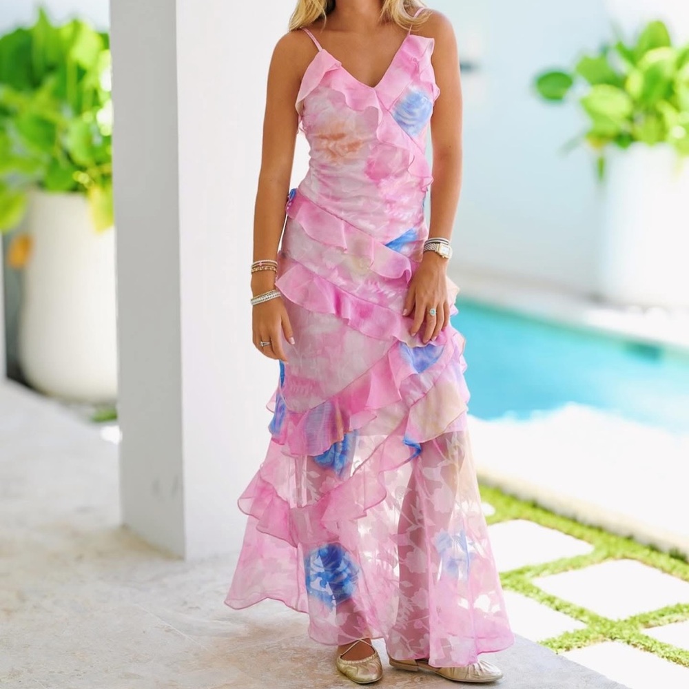 A Love Shack Fancy inspired maxi dress!!! Size Small